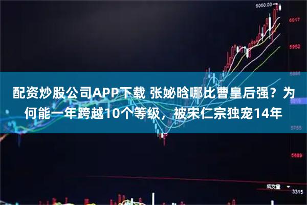 配资炒股公司APP下载 张妼晗哪比曹皇后强？为何能一年跨越10个等级，被宋仁宗独宠14年